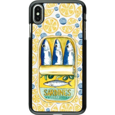 iPhone Xs Max Case Hülle - Sardines in oil 2026