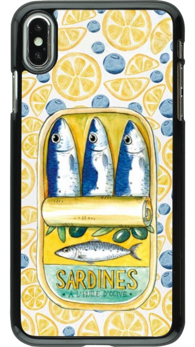 Coque iPhone Xs Max - Sardines in oil 2026