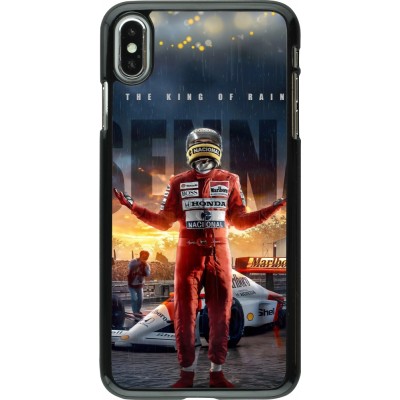Coque iPhone Xs Max - Senna The King of Rain