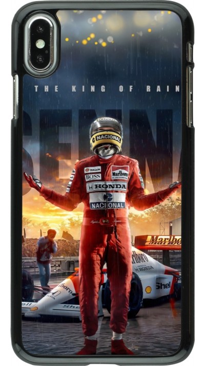 Coque iPhone Xs Max - Senna The King of Rain