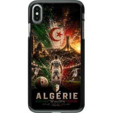 Coque iPhone Xs Max - Football Algérie splash 2026