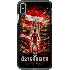 Coque iPhone Xs Max - Football Autriche splash 2026
