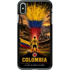 Coque iPhone Xs Max - Football Colombie splash 2026