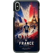 Coque iPhone Xs Max - Football France splash 2026
