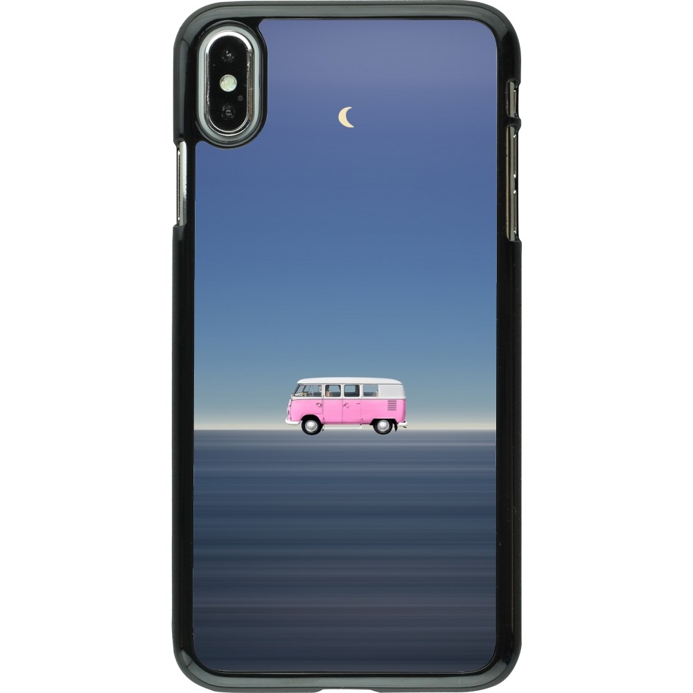 iPhone Xs Max Case Hülle - Spring 23 pink bus