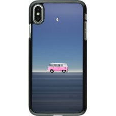 iPhone Xs Max Case Hülle - Spring 23 pink bus