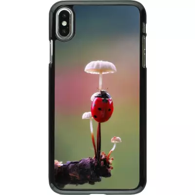 iPhone Xs Max Case Hülle - Ladybird on a mushroom Spring 2026