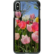 Coque iPhone Xs Max - Tulips Spring 2026