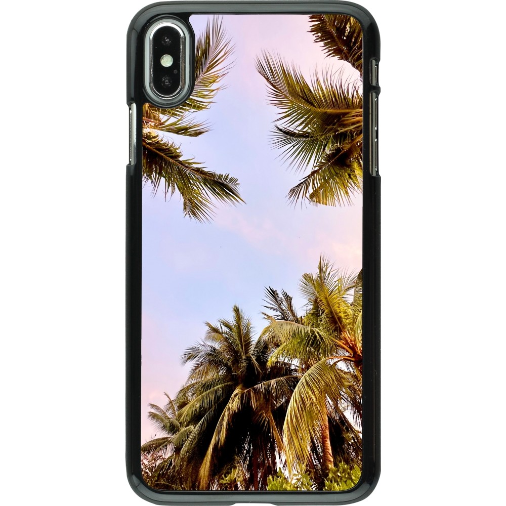 iPhone Xs Max Case Hülle - Summer 2023 palm tree vibe