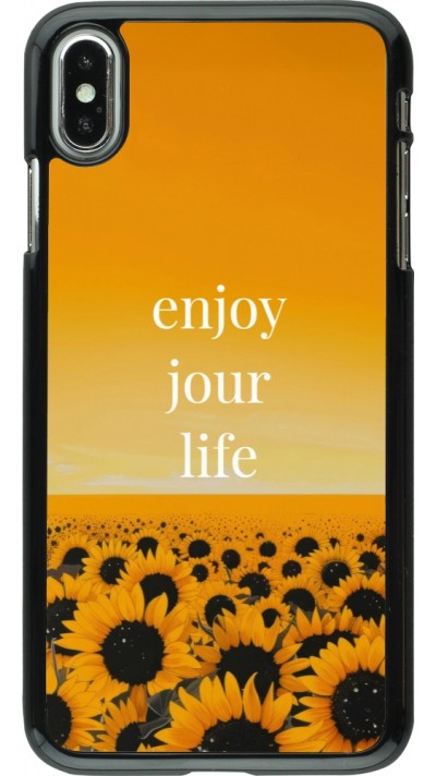 Coque iPhone Xs Max - Summer 2025 Enjoy your life