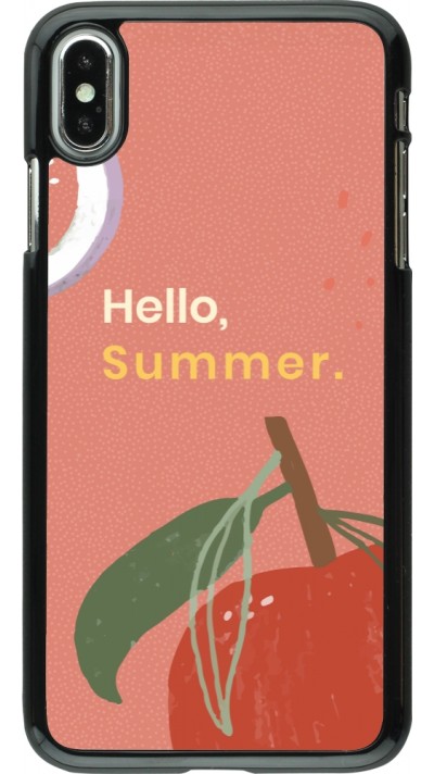 Coque iPhone Xs Max - Summer 2025 Hello summer