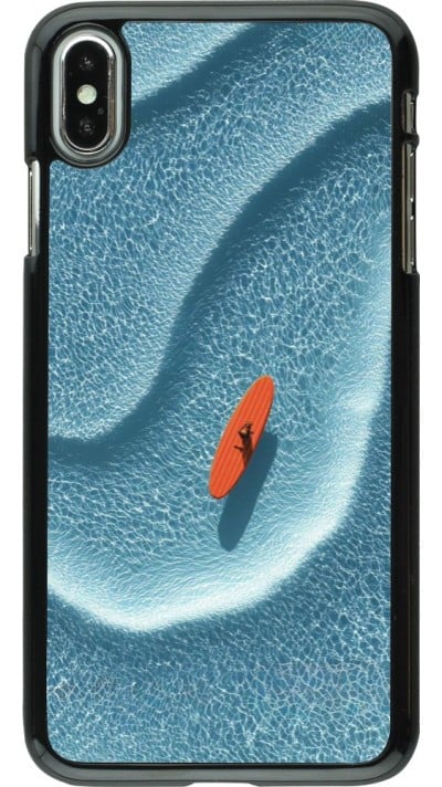 Coque iPhone Xs Max - Orange surf Summer 2026