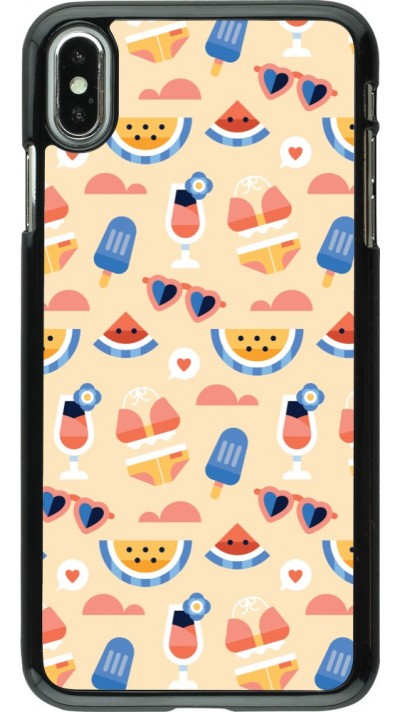 Coque iPhone Xs Max - Pattern Summer 2026
