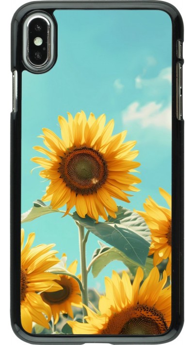 Coque iPhone Xs Max - Sunflowers Summer 2026