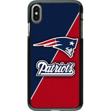 Coque iPhone Xs Max - Super Bowl 26 Patriots 1