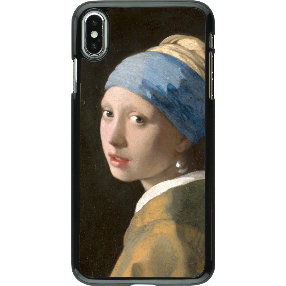iPhone Xs Max Case Hülle - Kunstbild - Das Mädchen mit dem Perlenohrring - Jan Vermeer