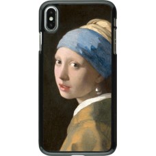 iPhone Xs Max Case Hülle - Kunstbild - Das Mädchen mit dem Perlenohrring - Jan Vermeer