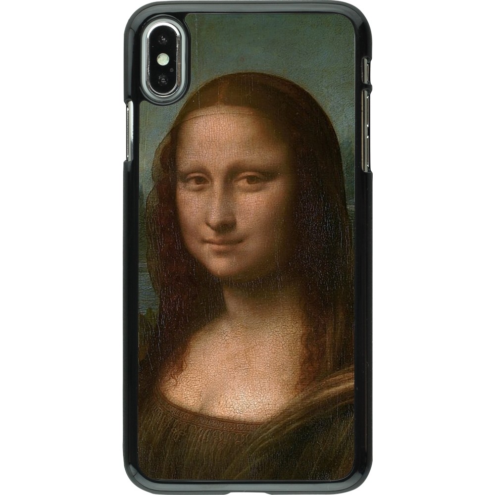 iPhone Xs Max Case Hülle - Kunstbild - Mona Lisa - Leonardo de Vinci