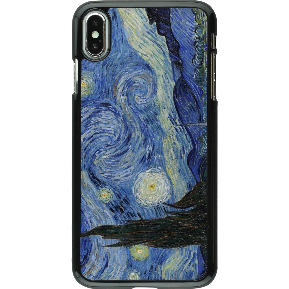 iPhone Xs Max Case Hülle - Kunstbild - Sternennacht - Van Gogh