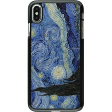 iPhone Xs Max Case Hülle - Kunstbild - Sternennacht - Van Gogh
