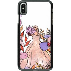Coque iPhone Xs Max - Taylor Swift Sketch - White
