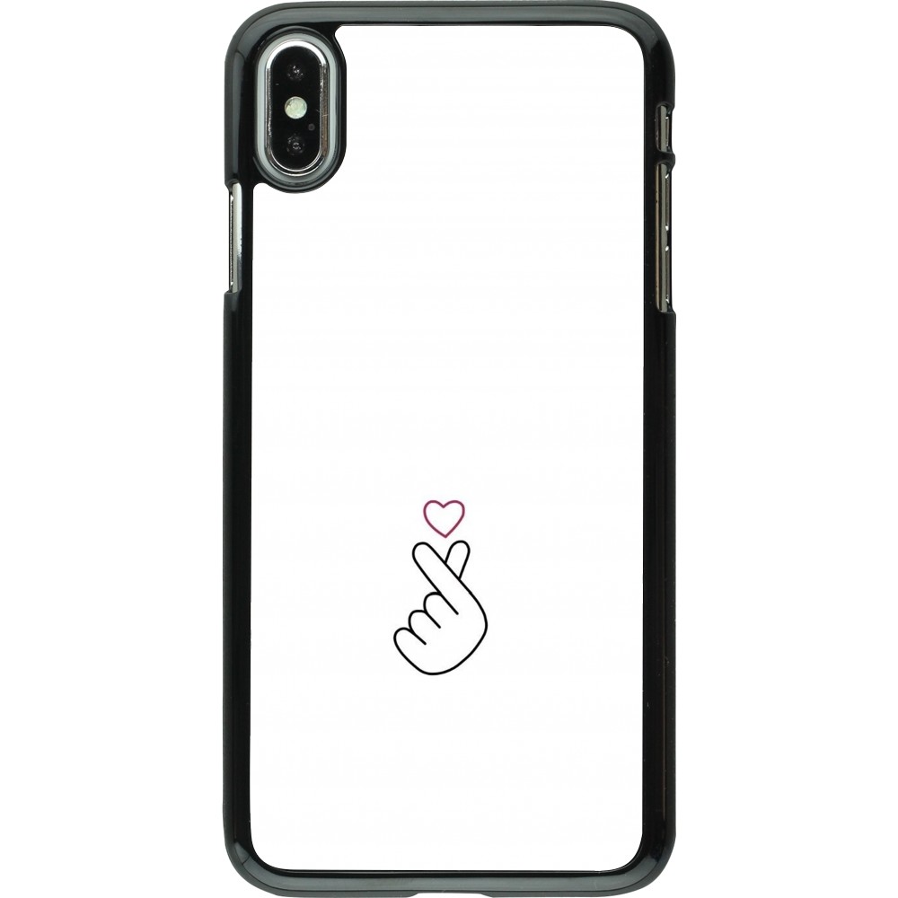Coque iPhone Xs Max - Valentine 2024 heart by Millennials