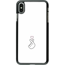 Coque iPhone Xs Max - Valentine 2024 heart by Millennials