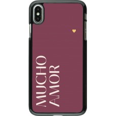 Coque iPhone Xs Max - Valentine 2024 mucho amor rosado