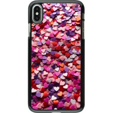 Coque iPhone Xs Max - Valentine 2025 Confetti