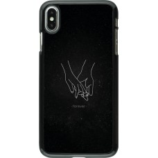 iPhone Xs Max Case Hülle - Valentine 2023 hands forever