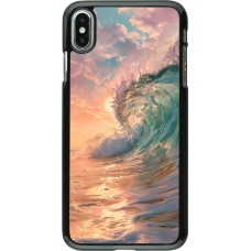 iPhone Xs Max Case Hülle - Wave Sunset