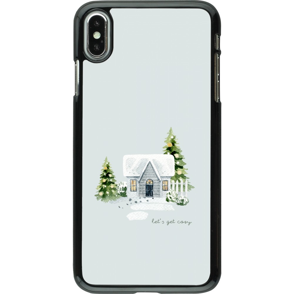 Coque iPhone Xs Max - Winter 25 Cosy House