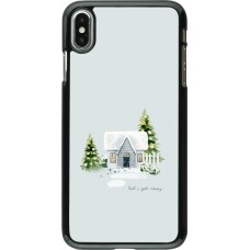 Coque iPhone Xs Max - Winter 25 Cosy House