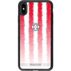 iPhone Xs Max Case Hülle - Silikon schwarz Paraguay 2026 personalisierbares Fussballtrikot