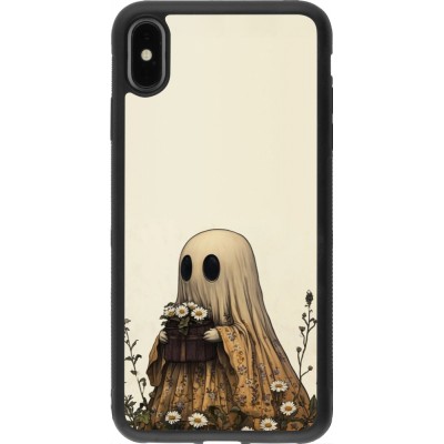 iPhone Xs Max Case Hülle - Silikon schwarz Halloween 2025 Ghost gardener
