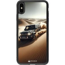 iPhone Xs Max Case Hülle - Silikon schwarz Mercedes G Drift Wueste