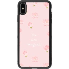iPhone Xs Max Case Hülle - Silikon schwarz Mom 2023 your are magical