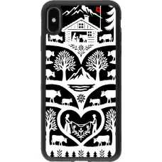 iPhone Xs Max Case Hülle - Silikon schwarz Poya Schweiz 2 schwarz