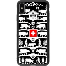 iPhone Xs Max Case Hülle - Silikon schwarz Poya Schweiz 3 schwarz