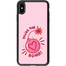 Coque iPhone Xs Max - Silicone rigide noir Saint Valentines Day 26 You are the bomb