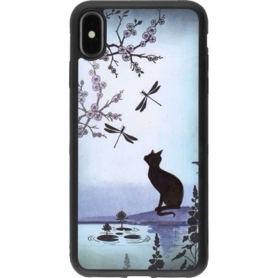 Hülle iPhone Xs Max - Silikon schwarz Spring 19 12