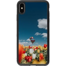 iPhone Xs Max Case Hülle - Silikon schwarz Hot air balloon Spring 2026