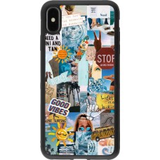 Coque iPhone Xs Max - Silicone rigide noir Summer 2021 15