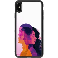 Coque iPhone Xs Max - Silicone rigide noir Womens day 2026 10