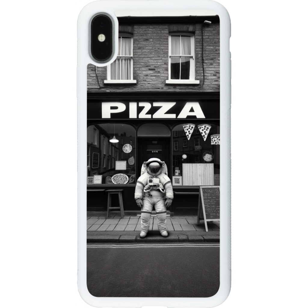 Coque IPhone Astronaute En Silicone Antichoc - Compatible IPhone 7 à 16 Pro Max - Design Fun Et Coloré