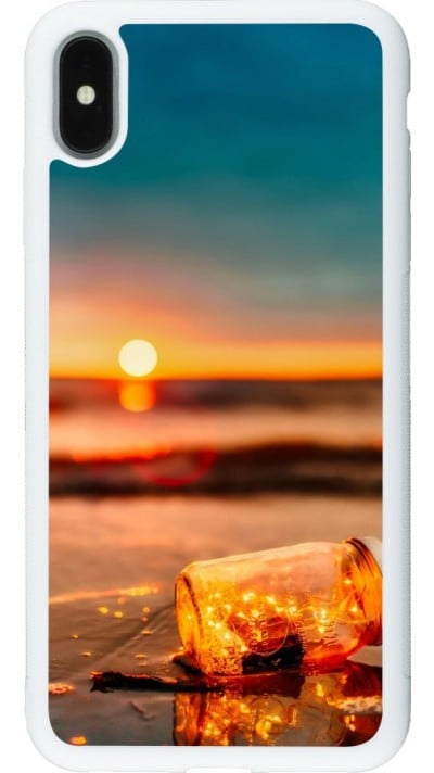 Coque iPhone Xs Max - Silicone rigide blanc Summer 2021 16