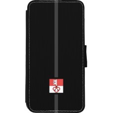 iPhone Xs Max Case Hülle - Wallet schwarz Kanton OW schwarz