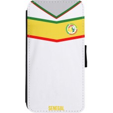 iPhone Xs Max Case Hülle - Wallet schwarz Senegal 2022 personalisierbares Fußballtrikot