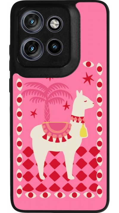Coque Motorola Moto S50 - Silicone rigide noir Alpaca 2026