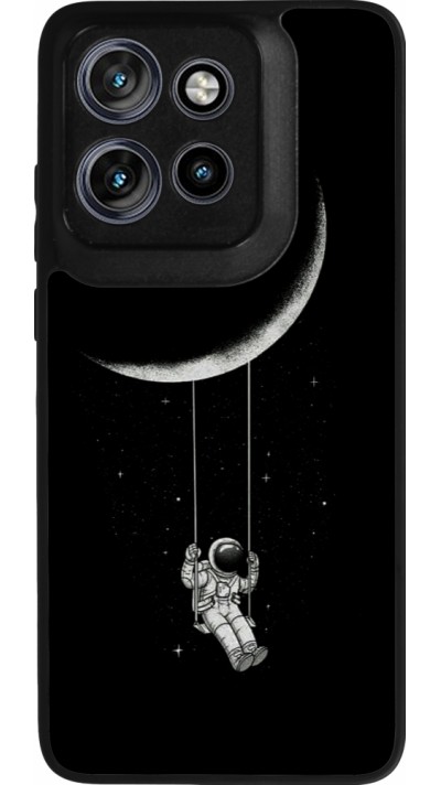 Coque Motorola Moto S50 - Silicone rigide noir Astro balançoire